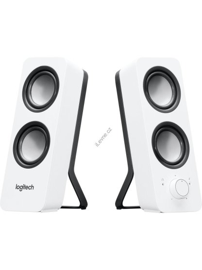 Logitech repro Z200 Multimedia Speakers/ 2.0/ 10W/ 3.5mm jack/ Snow White-bílý