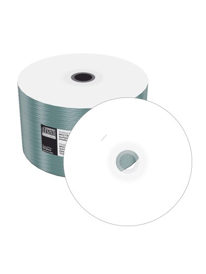 MEDIARANGE CD-R 8cm 200MB 24x folie 50ks Inkjet Printable