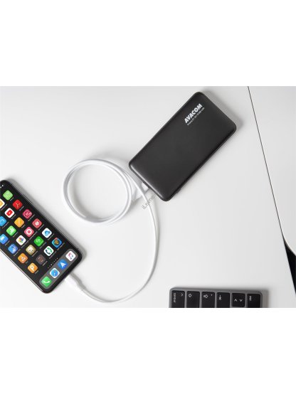 MFIC-120W kabel USB-C - Lightning, MFi certifikace, 120cm, bílá