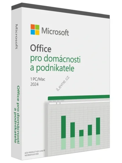 Microsoft Office pro domácnosti a podnikatele 2024 Czech Medialess