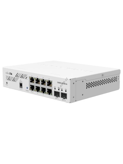 Mikrotik managed Switch CSS610-8G-2S+IN/ 8x Gbit port/ 2x 10G SFP+/ SwOS/ zdroj