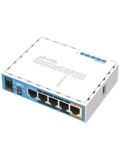 MikroTik RouterBOARD RB952Ui-5ac2nD, hAP ac lite,CPU 650MHz, 5x LAN, 2.4+5Ghz, 802.11a/b/g/n/ac, USB, 1x PoE out, case