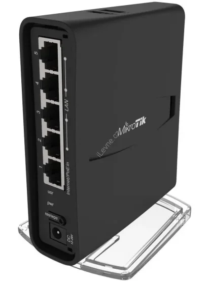 MikroTik RouterBOARD RBD52G-5HacD2HnD-TC, hAP ac2, 5x GLAN, 2.4+5Ghz, 802.11b/g/n/ac, ROSL4, USB, PSU, indoor