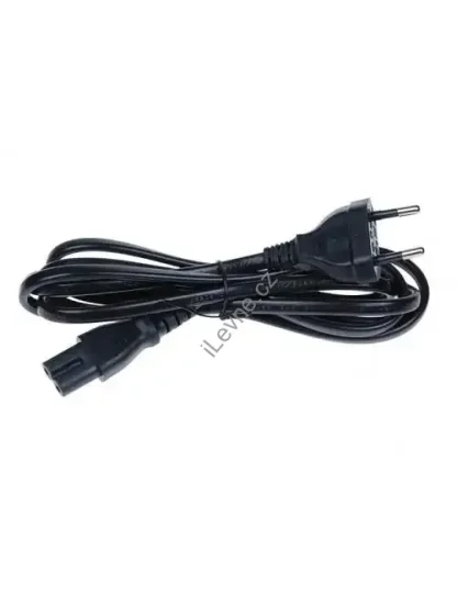 Napájecí kabel síťový dvoupinový 1,8m