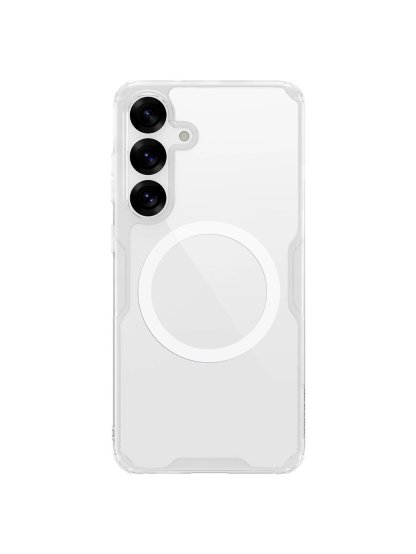 Nature TPU PRO Magnetic Kryt pro Samsung Galaxy S25 Transparent