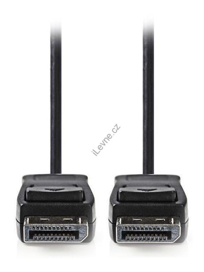 NEDIS kabel DisplayPort/ zástrčka DisplayPort - zástrčka Displayport/ 4K/ černý/ 3m
