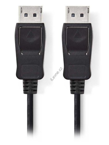 NEDIS kabel DisplayPort/ zástrčka DisplayPort - zástrčka Displayport/ 4K/ černý/ 3m