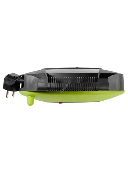 NEDIS kabelový buben/ 3x 1,5 mm2/ 3x zásuvka/ tepelná elektrická pojistka/ Typ F/ USB/ zeleno-černá/ 10 m