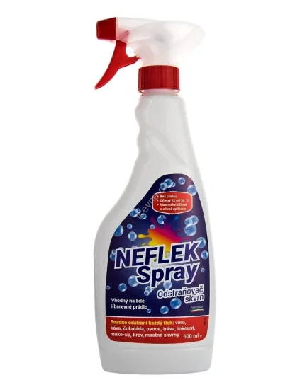 NEFLEK SPRAY tekutý odstraňovač skvrn 500ml
