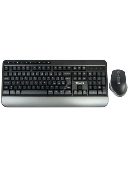 NGS SPELL KIT/ Bezdrátový set/ Klávesnice,myš/ USB/ USB-C/ BT/ černá/ CZ+SK layout