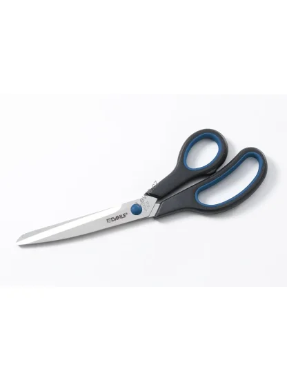 nůžky Office Comfort Grip, 25 cm, asymetrické, černé