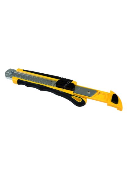 Odlamovací nůž PROFESSIONAL 100 x 18 mm, žlutočerný