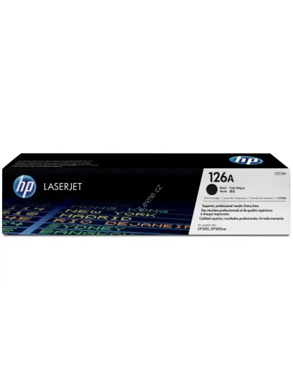 Originální HP černá tisková kazeta CE310A
