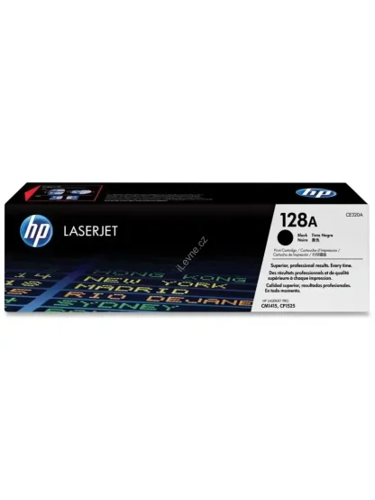 Originální HP tisková kazeta černá, CE320A