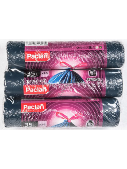 Paclan sáčky na odpad se zatahováním 35 l 15 ks