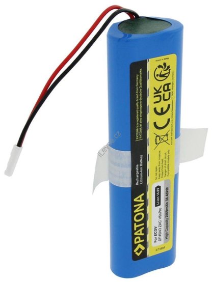 PATONA baterie pro robotický vysavač Ecovacs Deebot DF45/iLife V50/V5s/V8s 2600mAh, Li-lon 14,8V