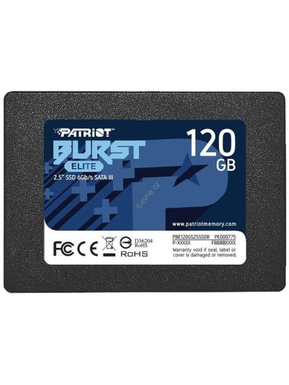 PATRIOT BURST ELITE 120GB SSD / Interní / 2,5" / SATA 6Gb/s /