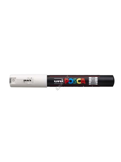 PC-1M akrylový popisovač Posca, 0,7 mm, bílý (1)