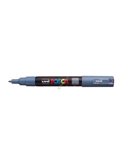 PC-1M akrylový popisovač Posca, 0,7 mm, břidlicově šedý (61)
