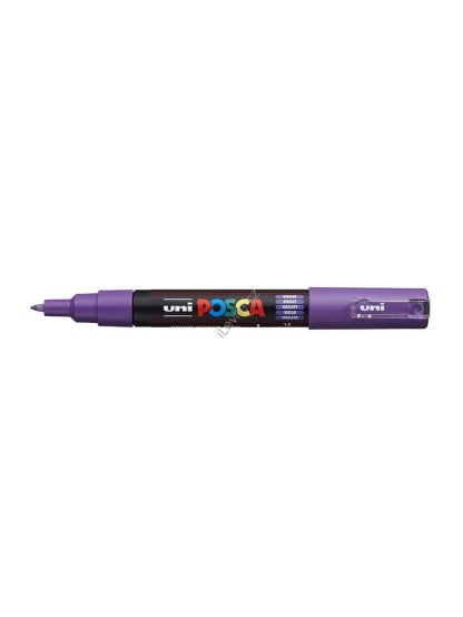 PC-1M akrylový popisovač Posca, 0,7 mm, fialový (12)