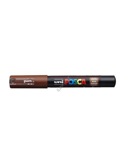 PC-1M akrylový popisovač Posca, 0,7 mm, hnědý (21)