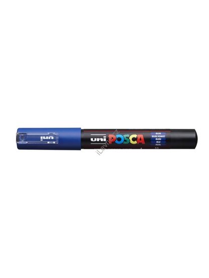 PC-1M akrylový popisovač Posca, 0,7 mm, modrý (33)