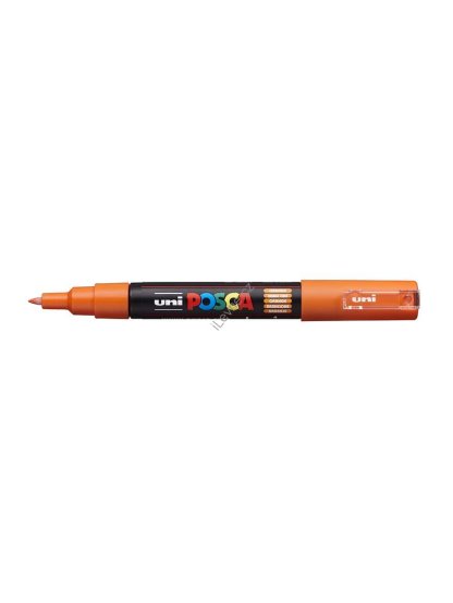 PC-1M akrylový popisovač Posca, 0,7 mm, oranžový (4)