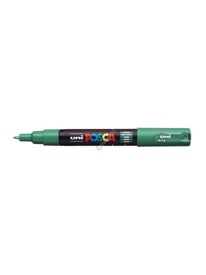 PC-1M akrylový popisovač Posca, 0,7 mm, zelený (6)