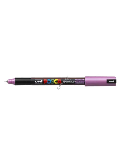 PC-1MR akrylový popisovač Posca, 0,7 mm, metal. růžový (M13)
