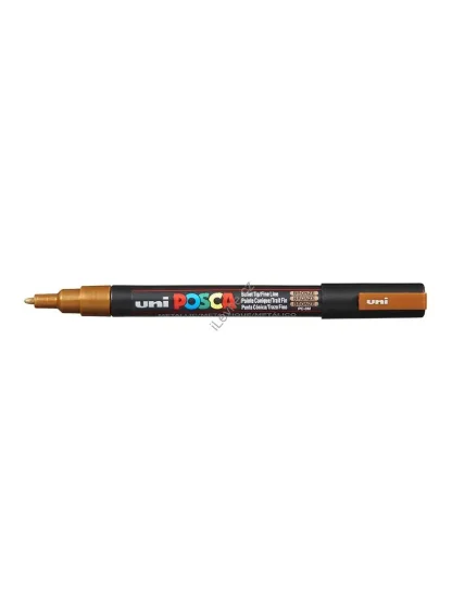 PC-3M akrylový popisovač Posca, 0,9-1,3 mm, bronzový (42)