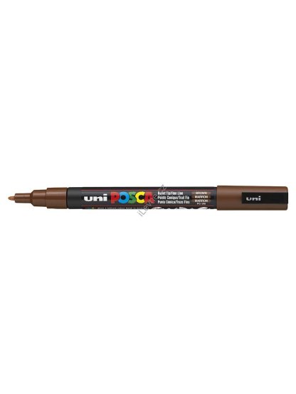 PC-3M akrylový popisovač Posca, 0,9-1,3 mm, hnědý (21)