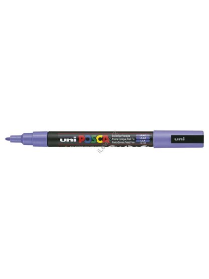 PC-3M akrylový popisovač Posca, 0,9-1,3 mm, lila (34)