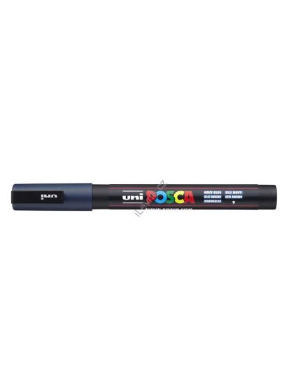 PC-3M akrylový popisovač Posca, 0,9-1,3 mm, námořní modř (9)