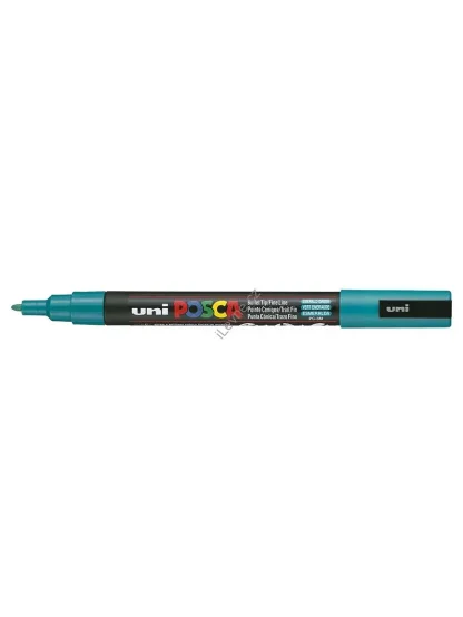 PC-3M akrylový popisovač Posca, 0,9-1,3 mm, smaragdový (31)