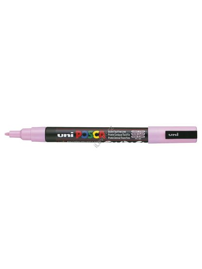 PC-3M akrylový popisovač Posca, 0,9-1,3 mm, sv. růžový (51)