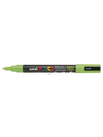 PC-3M akrylový popisovač Posca, 0,9-1,3 mm, zelené jablko (72)