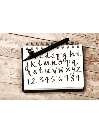 PIN Calligraphy sada 8 ks linerů, černý