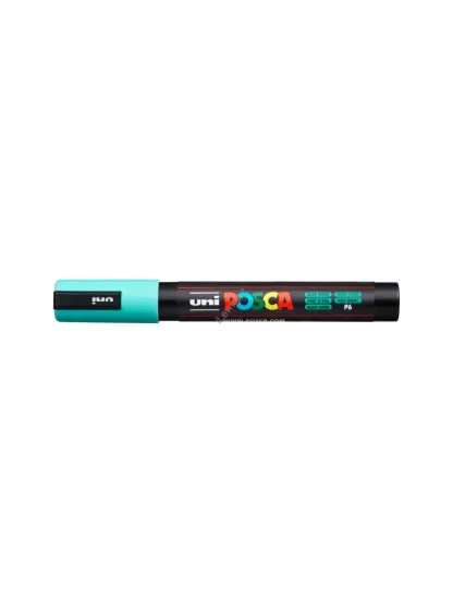 Posca popisovač PC-5M, 1,8 - 2,5 mm, azurová (P6)