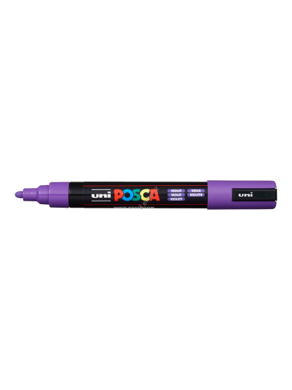 Posca popisovač PC-5M, 1,8 - 2,5 mm, fialová (12)