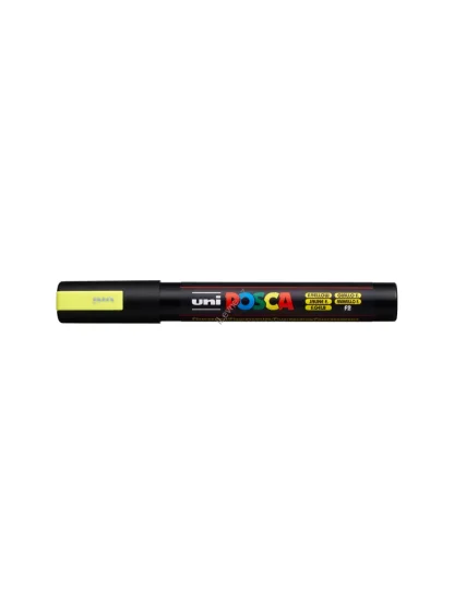 Posca popisovač PC-5M, 1,8 - 2,5 mm, fluo žlutá (F2)