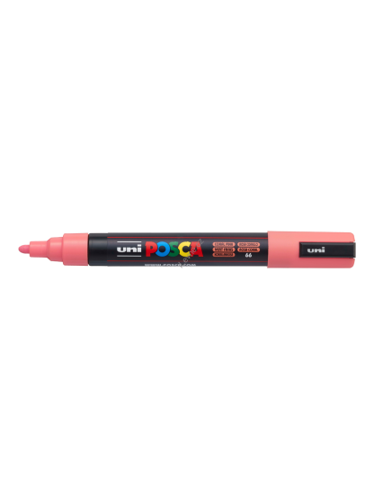 Posca popisovač PC-5M, 1,8 - 2,5 mm, korálově růžová (66)