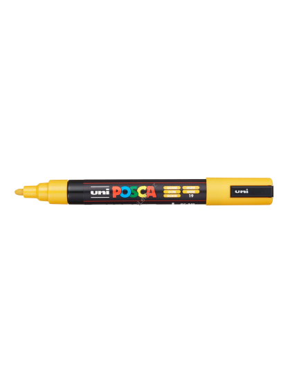 Posca popisovač PC-5M, 1,8 - 2,5 mm, okrová (19)