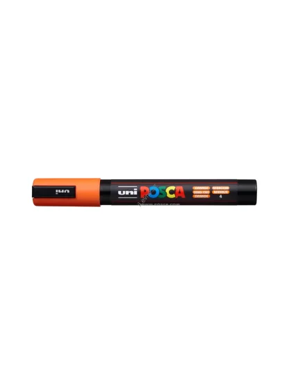 Posca popisovač PC-5M, 1,8 - 2,5 mm, oranžová (4)