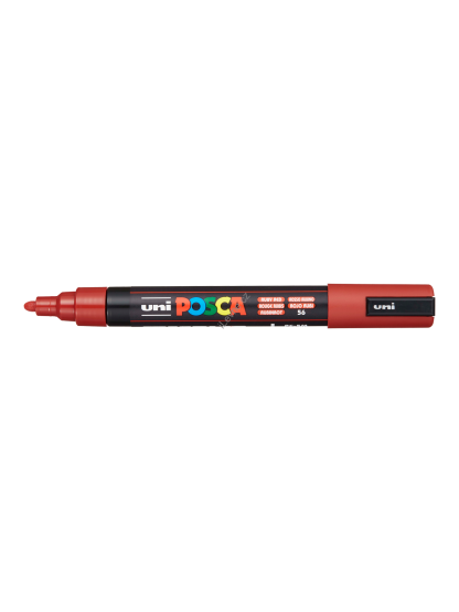 Posca popisovač PC-5M, 1,8 - 2,5 mm, rubínová (56)