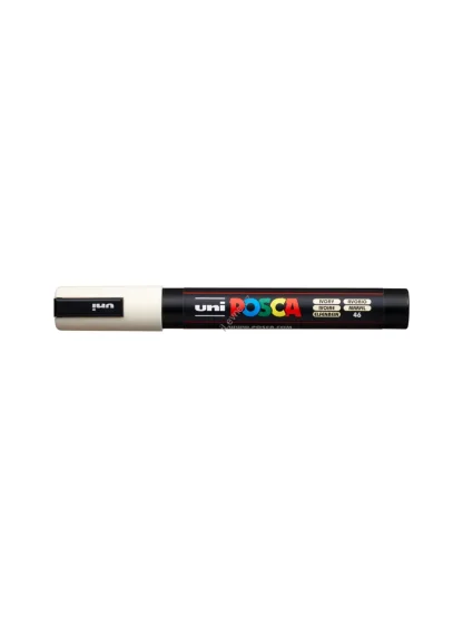 Posca popisovač PC-5M, 1,8 - 2,5 mm, smetanová (46)
