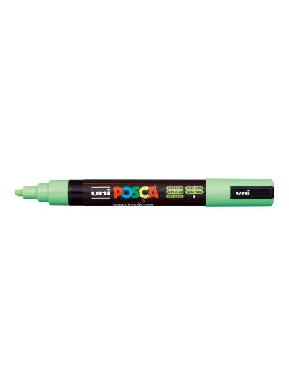 Posca popisovač PC-5M, 1,8 - 2,5 mm, světle zelená (5)
