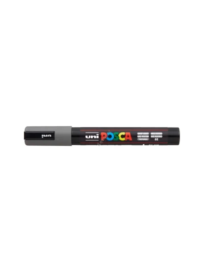 Posca popisovač PC-5M, 1,8 - 2,5 mm, tmavě šedá (82)