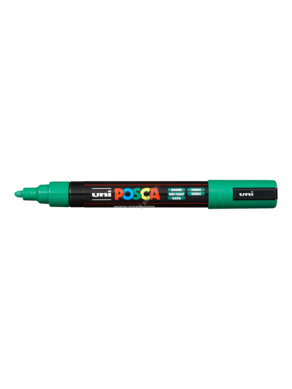 Posca popisovač PC-5M, 1,8 - 2,5 mm, zelená (6)
