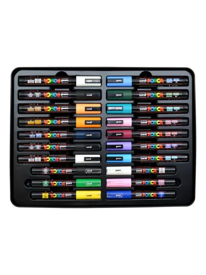 Posca Sada Graffiti - 20 ks v kovovém boxu vč. návodu