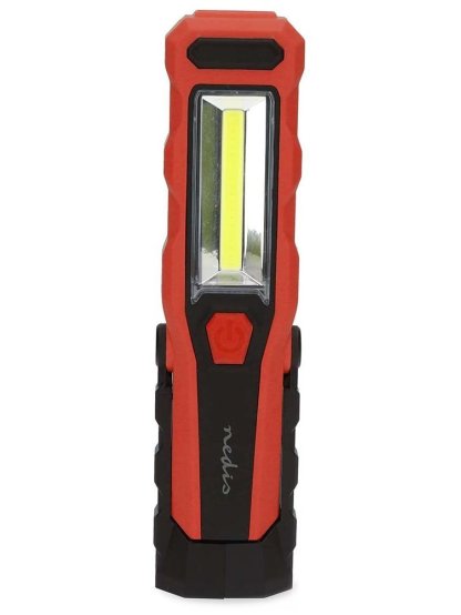 pracovní svítilna/ 300 lm/ dosah 20 m/ výdrž 6 h/ napájení z baterie (vestavěná Li-Ion)/ 5 V DC/ 4 W/ USB-C/ černo